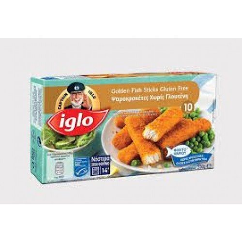 IGLO GOLDEN FISH STICKS GLUTEN FREE